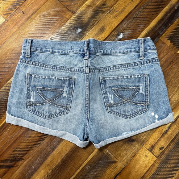 Distressed Jean Shorts - Picture 3 of 8